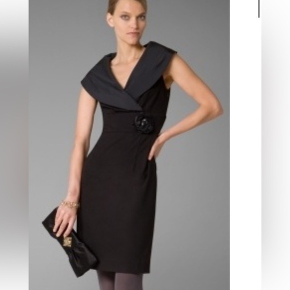 BCBGMAXAZRIA Black Formal Knit Dress NWT